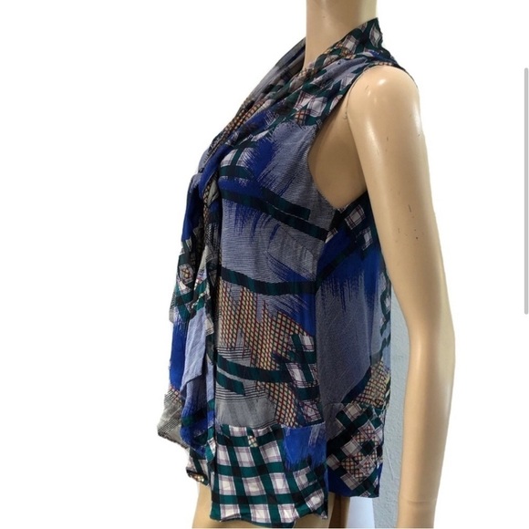 Madison Marcus blouse patch print Silk - Picture 3 of 16